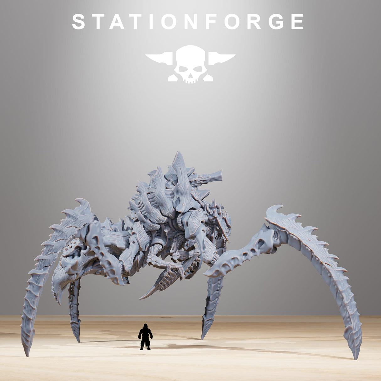 Tabletop Terrain Miniature Xenarid King