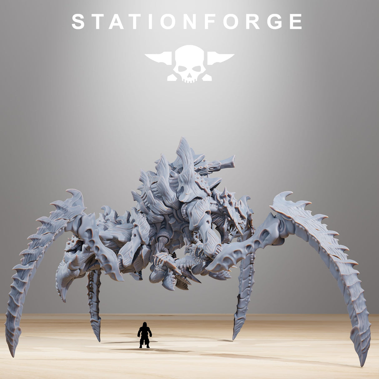 Tabletop Terrain Miniature Xenarid King