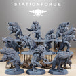 Tabletop Terrain Miniature Xenarid Mortars