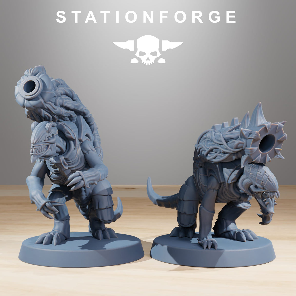 Tabletop Terrain Miniature Xenarid Mortars