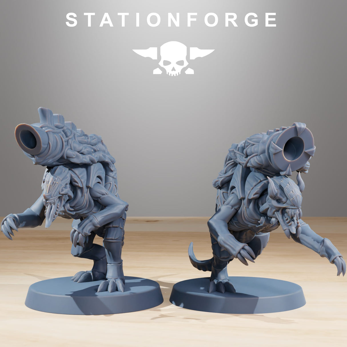 Tabletop Terrain Miniature Xenarid Mortars