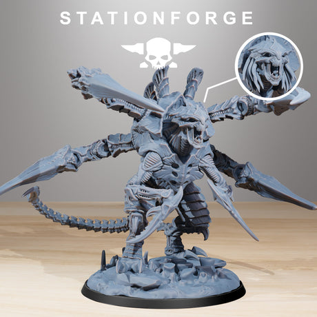 Tabletop Terrain Miniature Xenarid Ravage Howler
