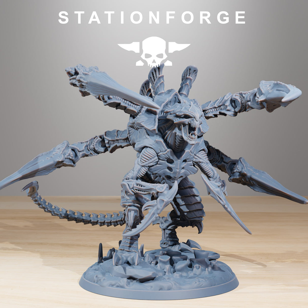 Tabletop Terrain Miniature Xenarid Ravage Howler