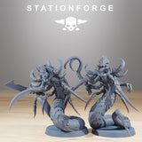 Tabletop Terrain Miniature Xenarid Serpents