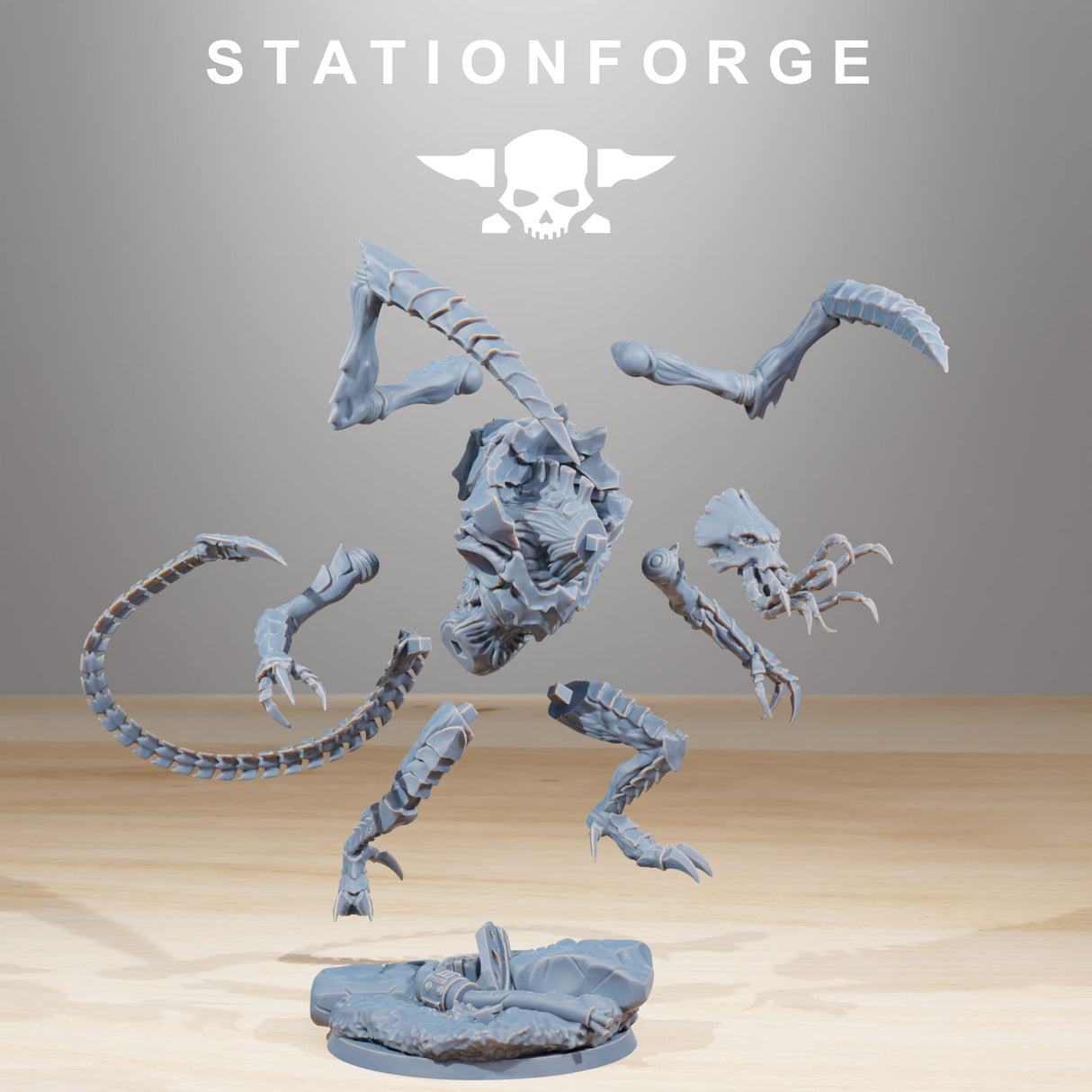 Tabletop Terrain Miniature Xenarid Soul Eater