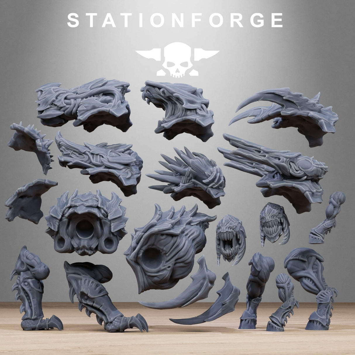 Tabletop Terrain Miniature Xenarid Spider Beasts