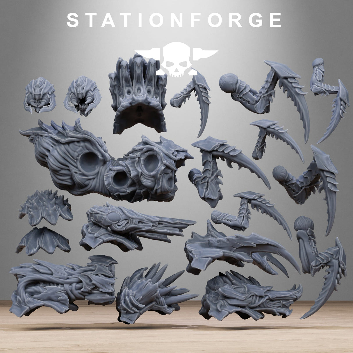 Tabletop Terrain Miniature Xenarid Spider Beasts