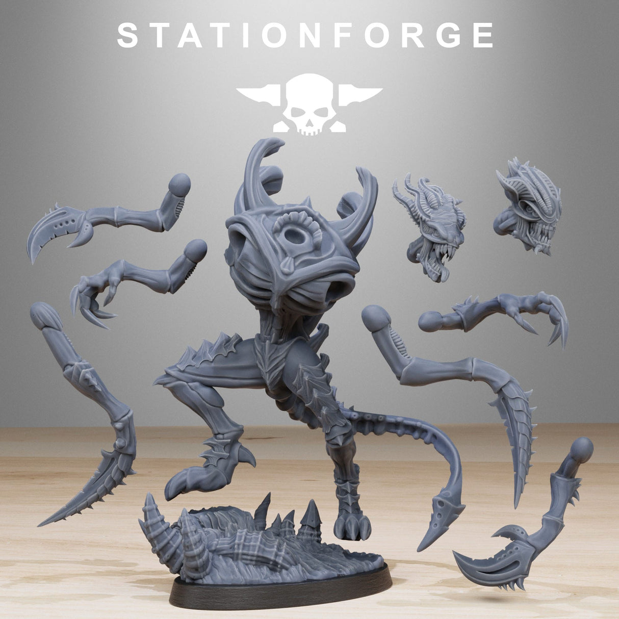 Tabletop Terrain Miniature Xenarid Void Stalker