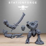 Tabletop Terrain Miniature Xenarid Warriors
