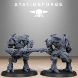 Tabletop Terrain Miniature Xenarid Warriors