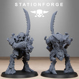 Tabletop Terrain Miniature Xenarid Warriors