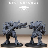 Tabletop Terrain Miniature Xenarid Warriors