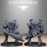 Tabletop Terrain Miniature Xenarid Warriors