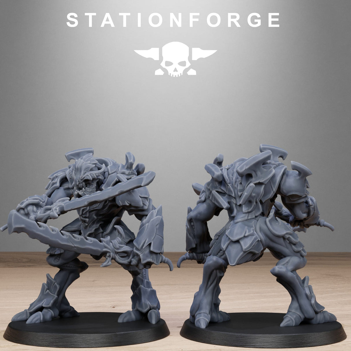 Tabletop Terrain Miniature Xenarid Warriors