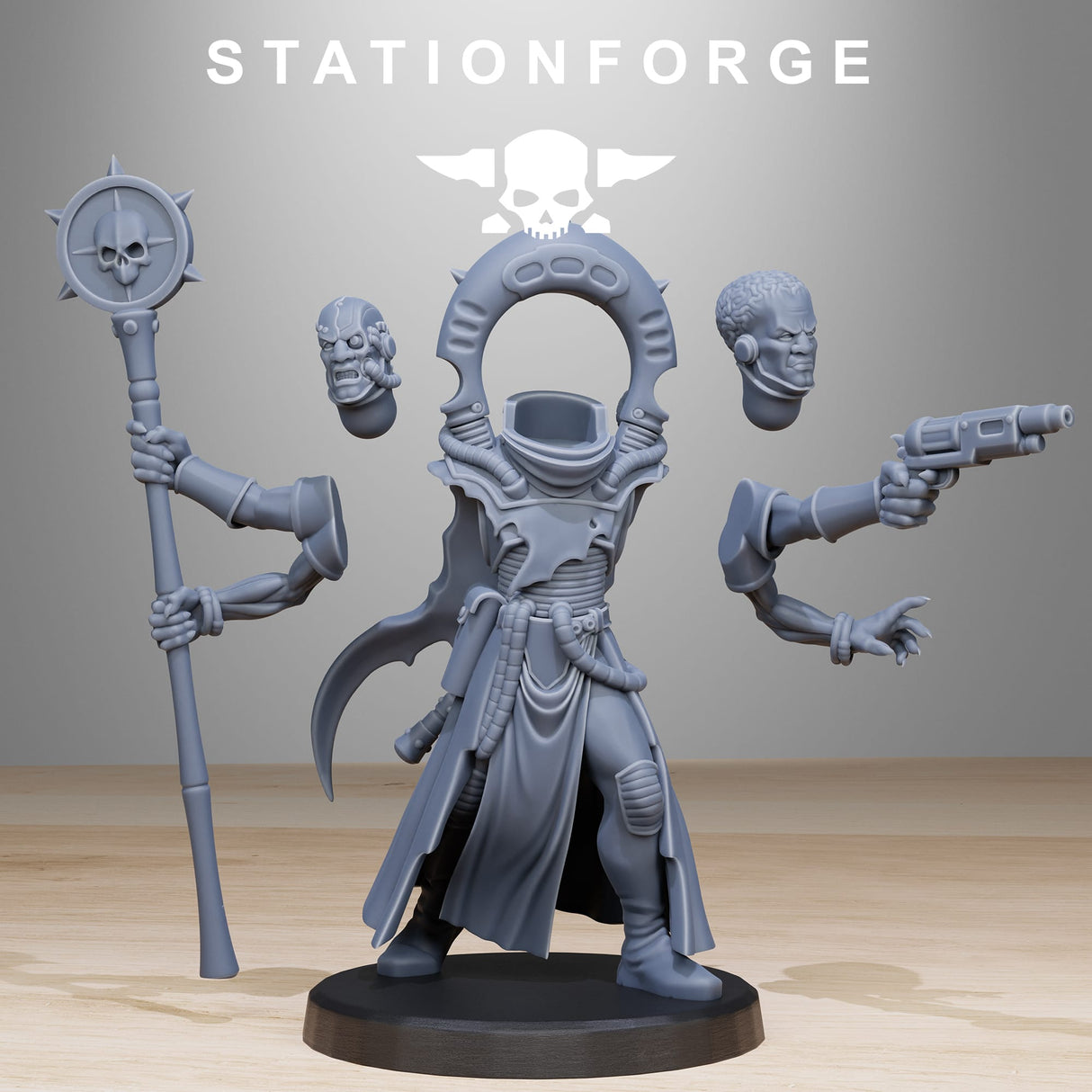 Tabletop Terrain Miniature Xentari Cultist