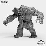 Tabletop Terrain Miniature Yeti 2 Yetis