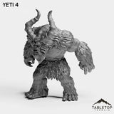 Tabletop Terrain Miniature Yeti 4 Yetis