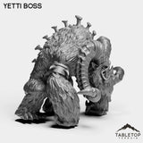 Tabletop Terrain Miniature Yeti Boss