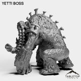 Tabletop Terrain Miniature Yeti Boss