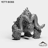 Tabletop Terrain Miniature Yeti Boss
