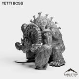 Tabletop Terrain Miniature Yeti Boss