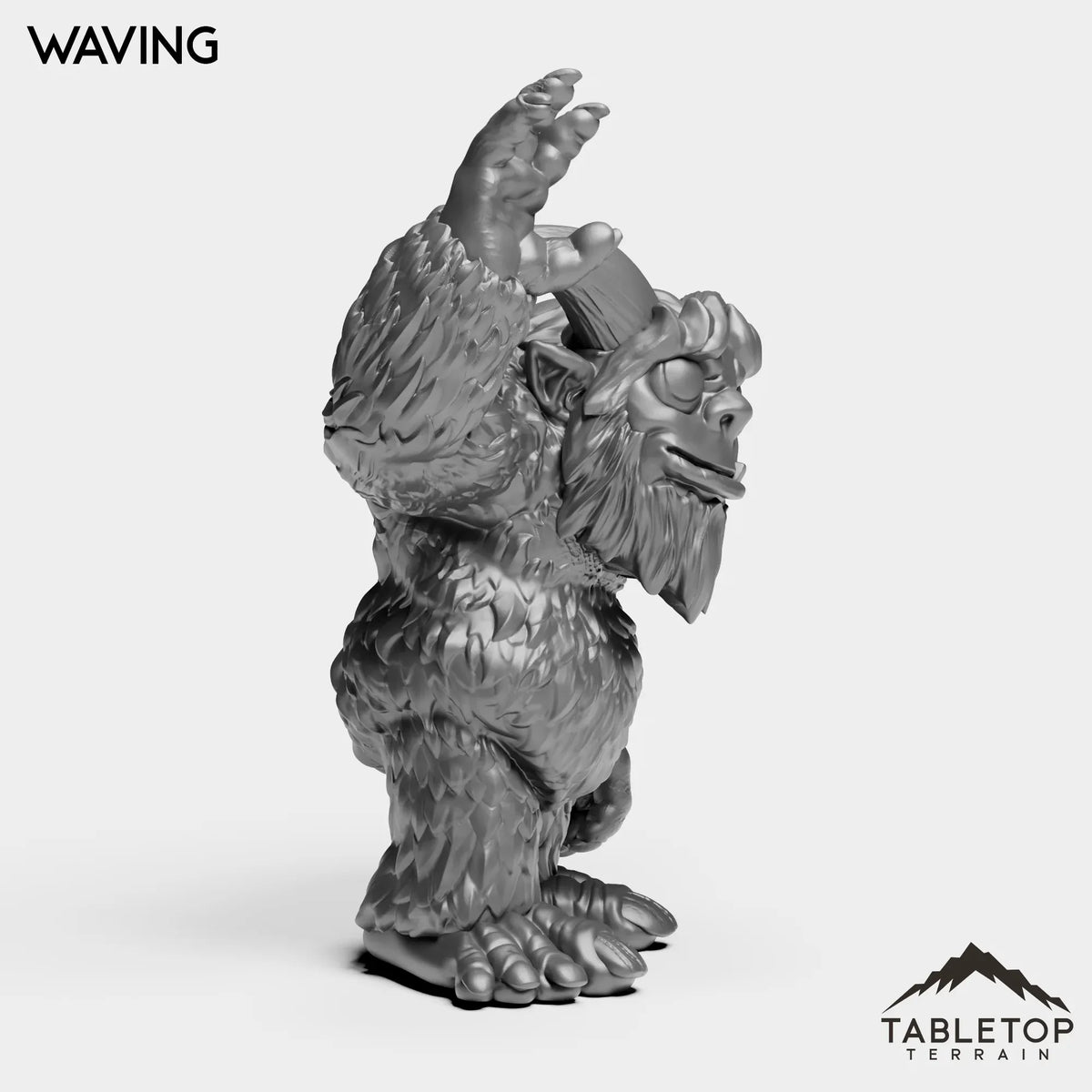 Tabletop Terrain Miniature Yeti Children