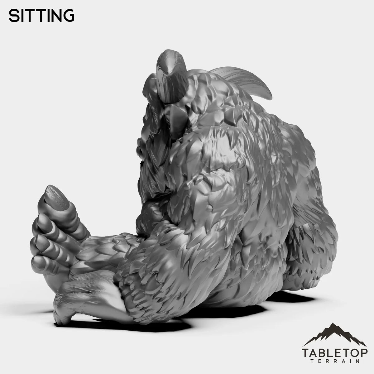 Tabletop Terrain Miniature Yeti Children