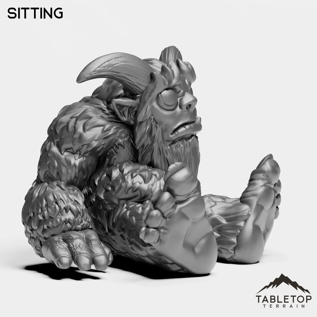Tabletop Terrain Miniature Yeti Children