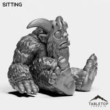 Tabletop Terrain Miniature Yeti Children