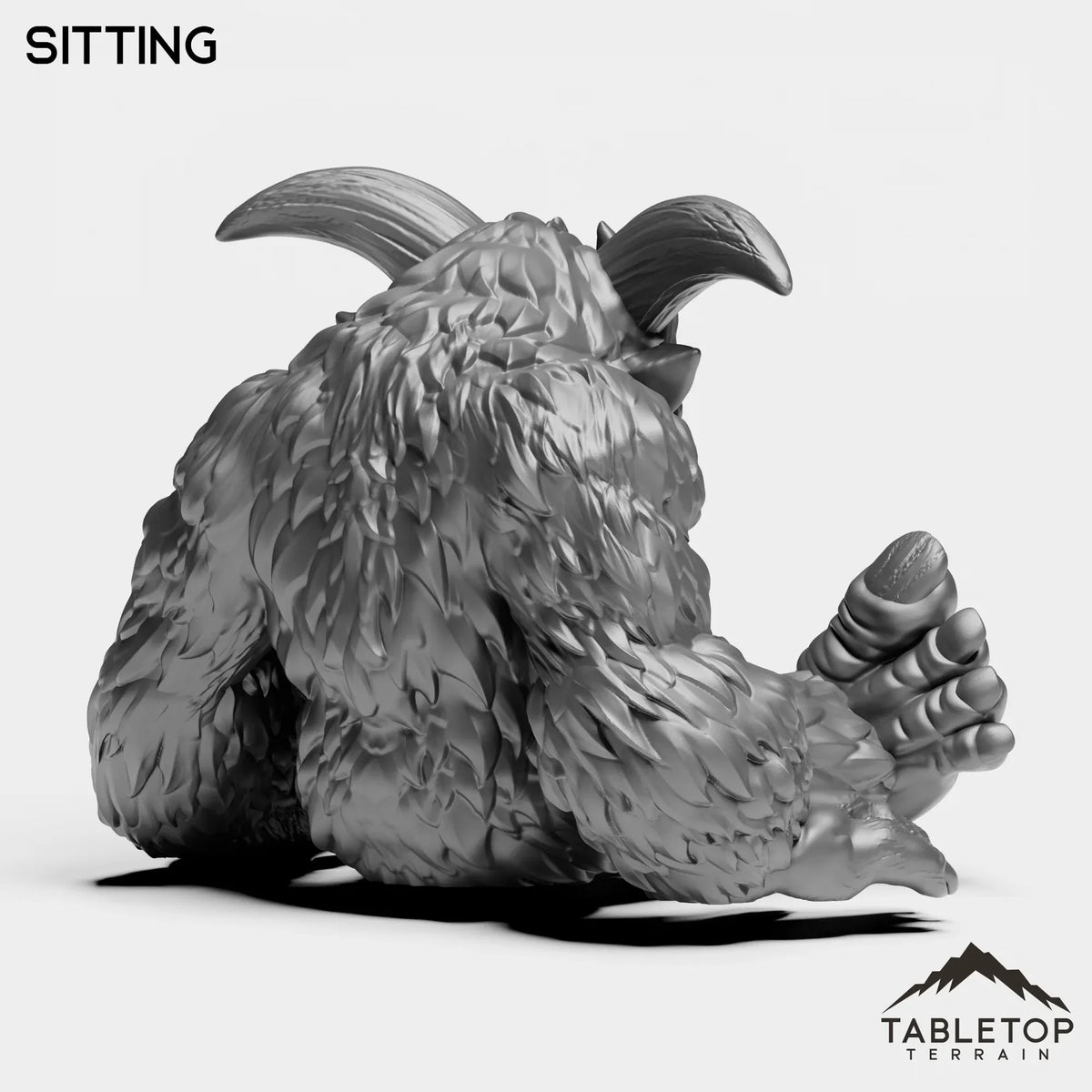 Tabletop Terrain Miniature Yeti Children