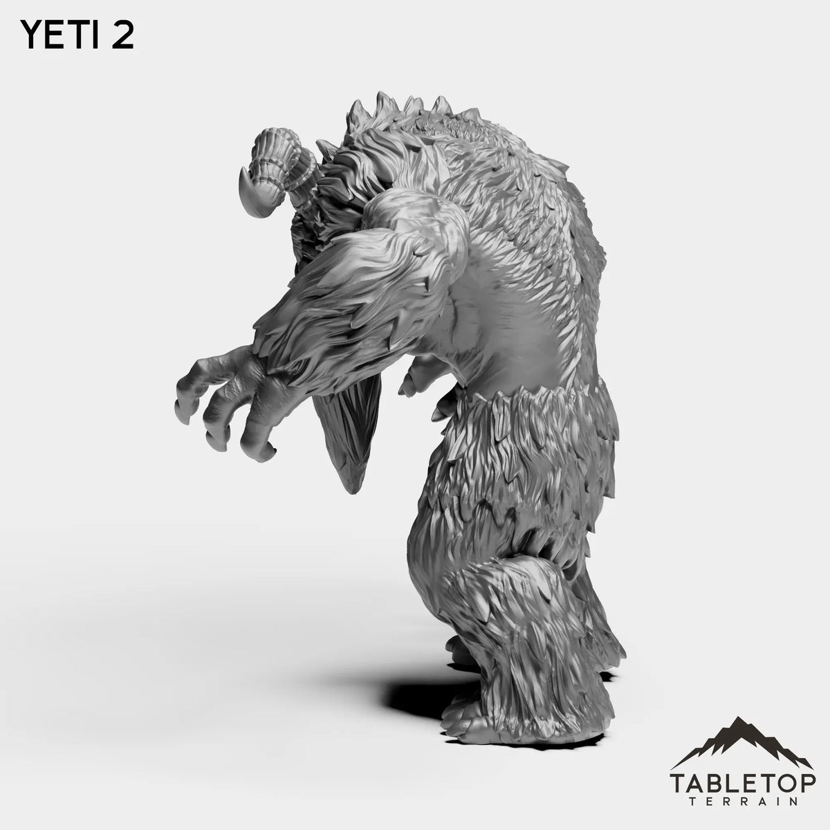 Tabletop Terrain Miniature Yetis