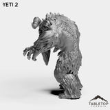 Tabletop Terrain Miniature Yetis