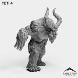 Tabletop Terrain Miniature Yetis