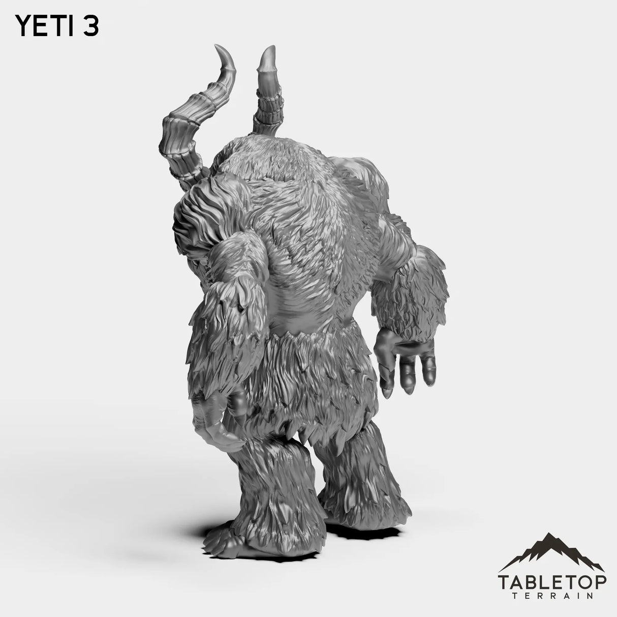 Tabletop Terrain Miniature Yetis