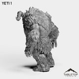 Tabletop Terrain Miniature Yetis