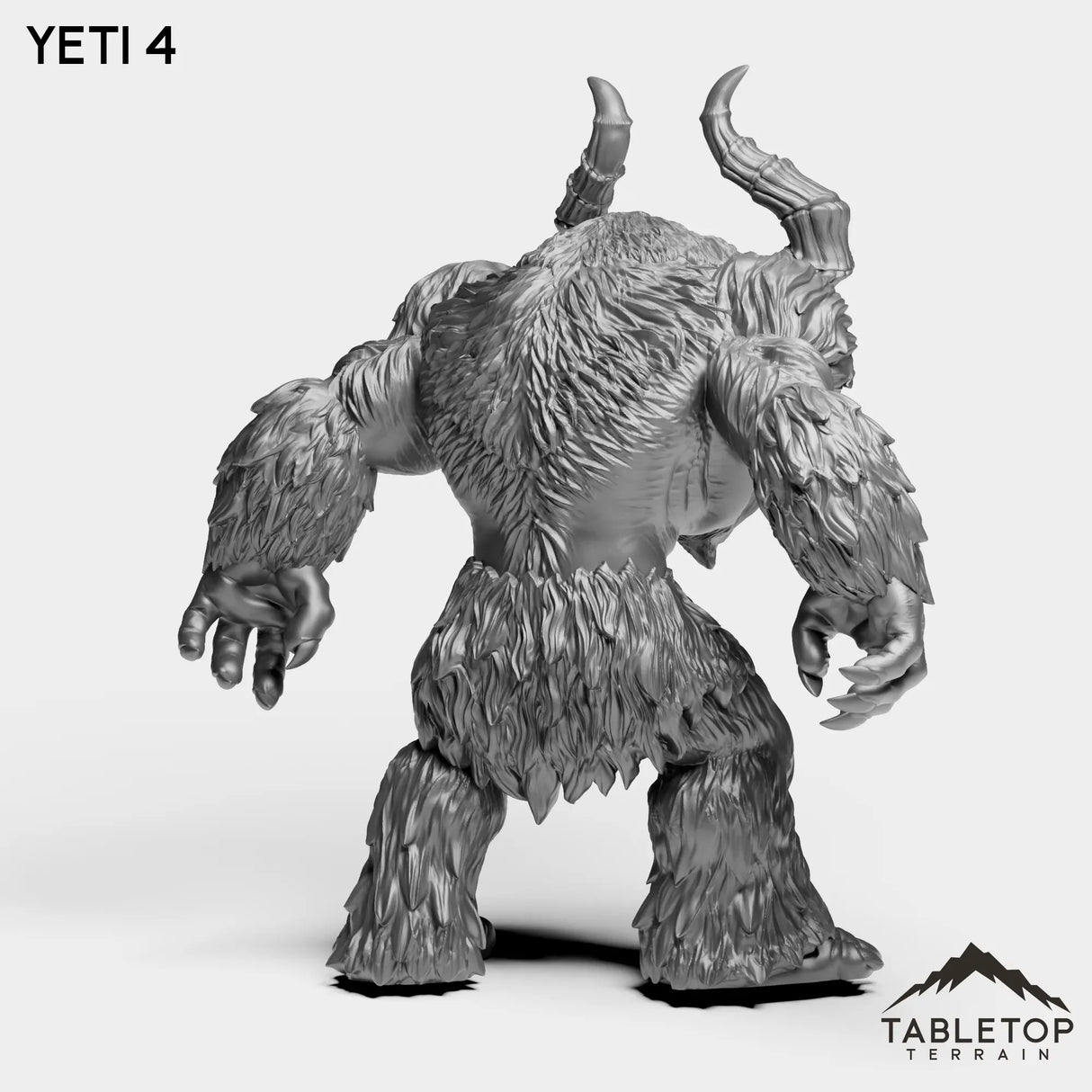 Tabletop Terrain Miniature Yetis