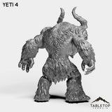 Tabletop Terrain Miniature Yetis