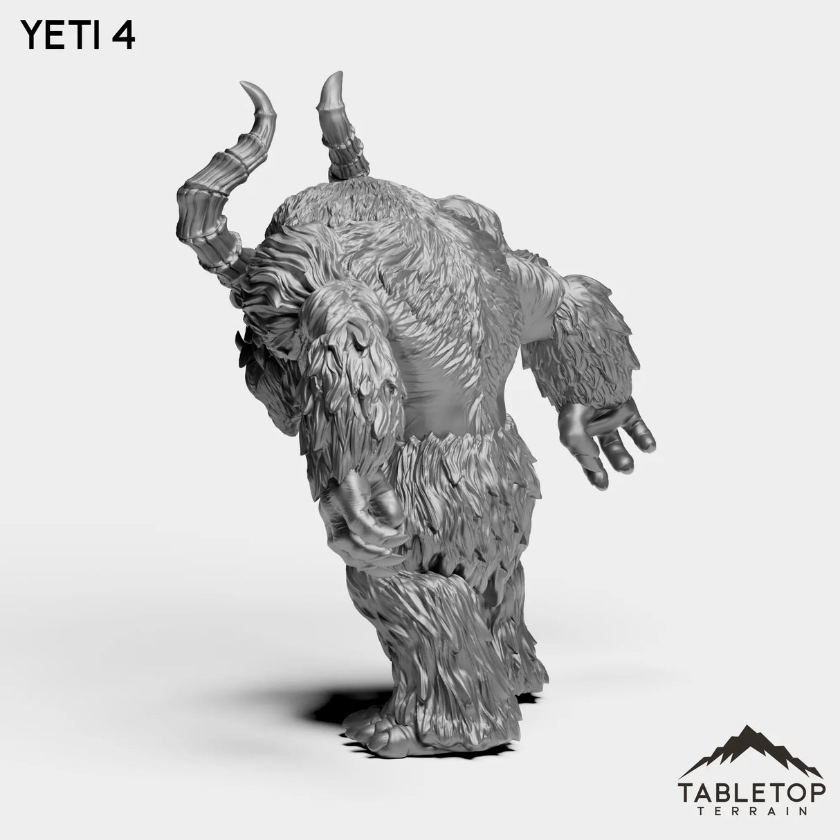 Tabletop Terrain Miniature Yetis