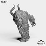 Tabletop Terrain Miniature Yetis