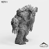 Tabletop Terrain Miniature Yetis