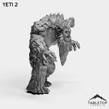 Tabletop Terrain Miniature Yetis