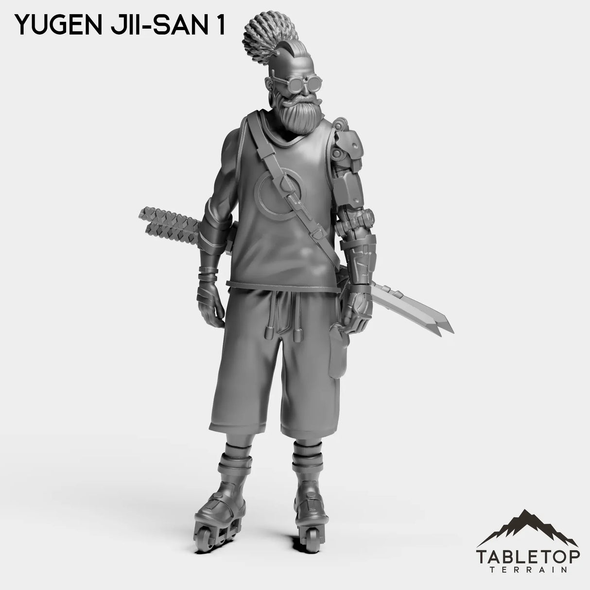 Tabletop Terrain Miniature Yugen Jii-San 1 Yugen Jii-San - Strike Team Omega & Almighty Friends