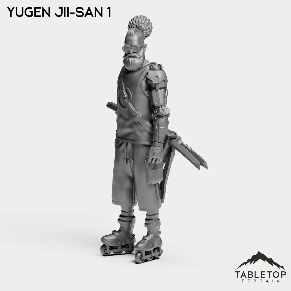 Tabletop Terrain Miniature Yugen Jii-San - Strike Team Omega & Almighty Friends