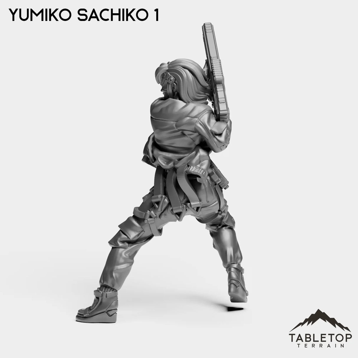 Tabletop Terrain Miniature Yumiko Sachiko - Strike Team Omega & Almighty Friends
