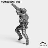 Tabletop Terrain Miniature Yumiko Sachiko - Strike Team Omega & Almighty Friends