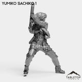 Tabletop Terrain Miniature Yumiko Sachiko - Strike Team Omega & Almighty Friends