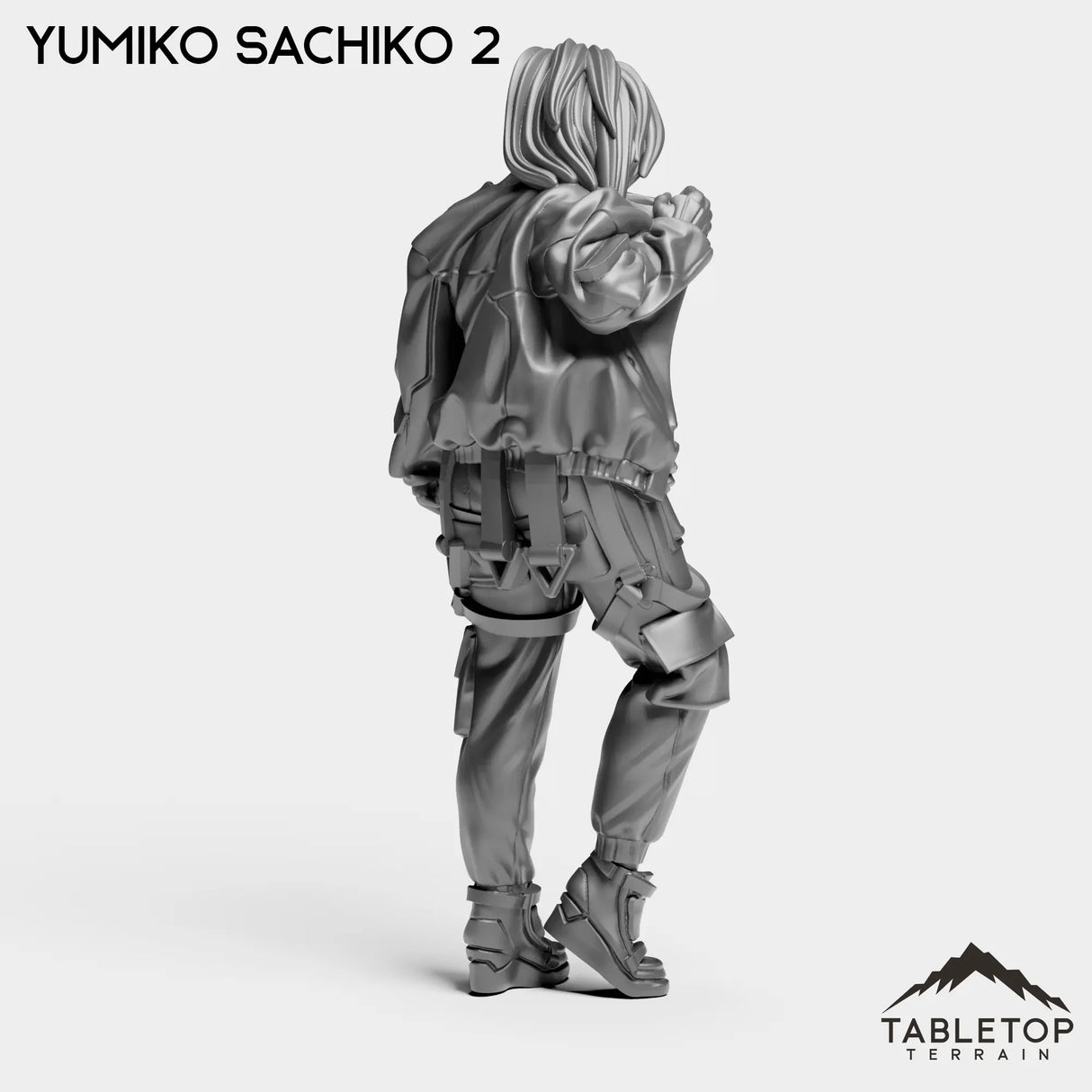 Tabletop Terrain Miniature Yumiko Sachiko - Strike Team Omega & Almighty Friends