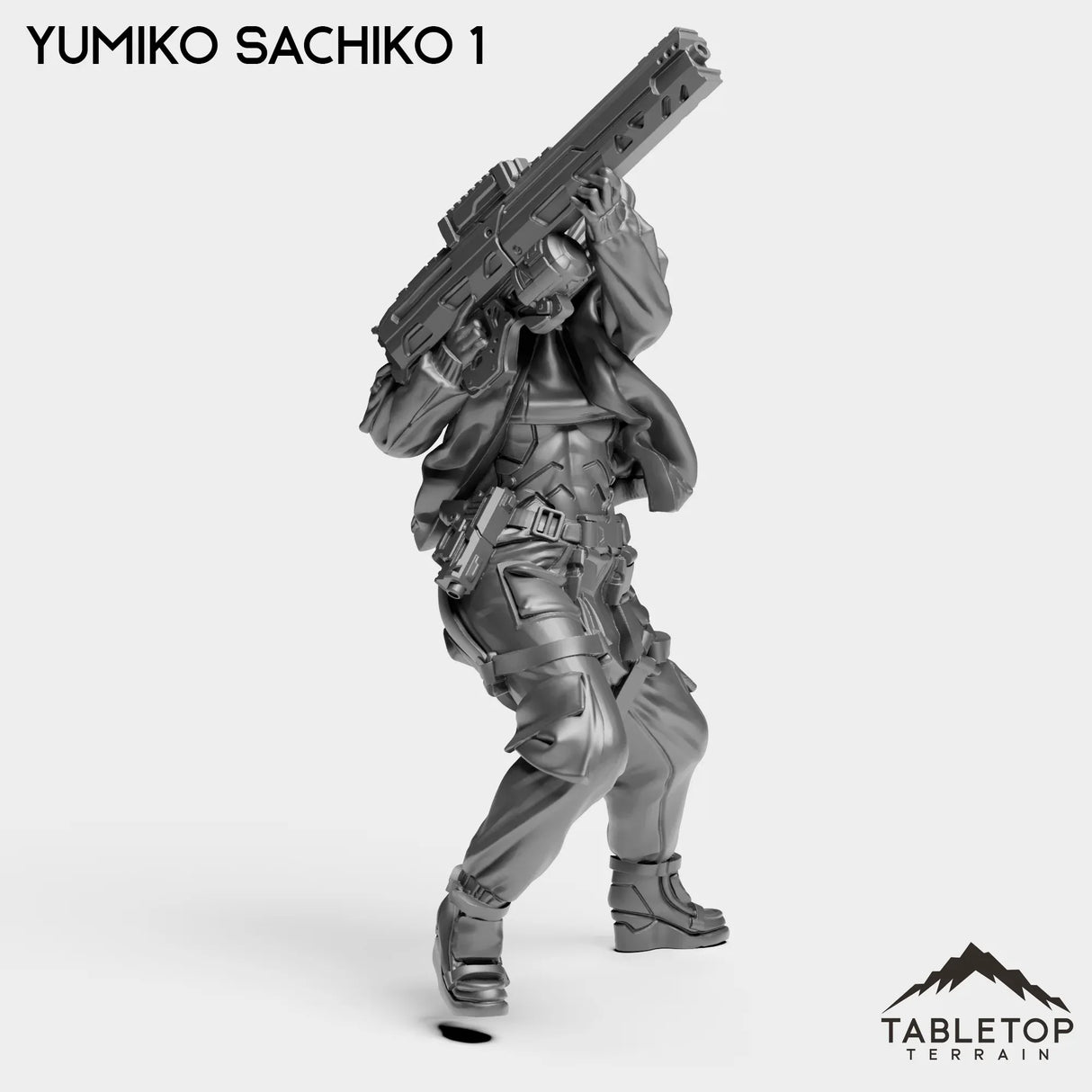 Tabletop Terrain Miniature Yumiko Sachiko - Strike Team Omega & Almighty Friends