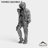 Tabletop Terrain Miniature Yumiko Sachiko - Strike Team Omega & Almighty Friends