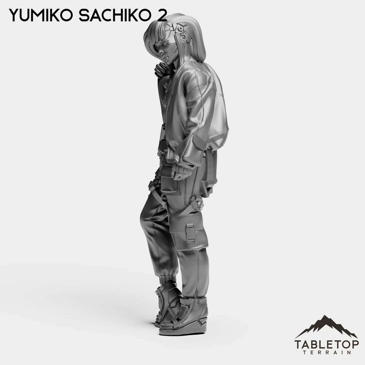 Tabletop Terrain Miniature Yumiko Sachiko - Strike Team Omega & Almighty Friends